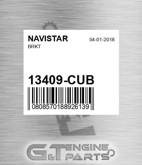 13409-CUB Brkt for NAVISTAR
