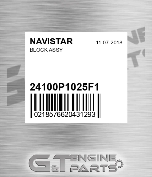 24100P1025F1 Block Assy