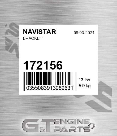 172156 Bracket for NAVISTAR