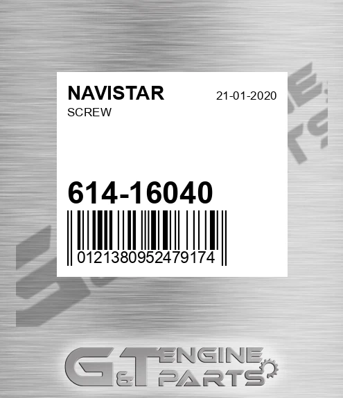 614-16040 Screw