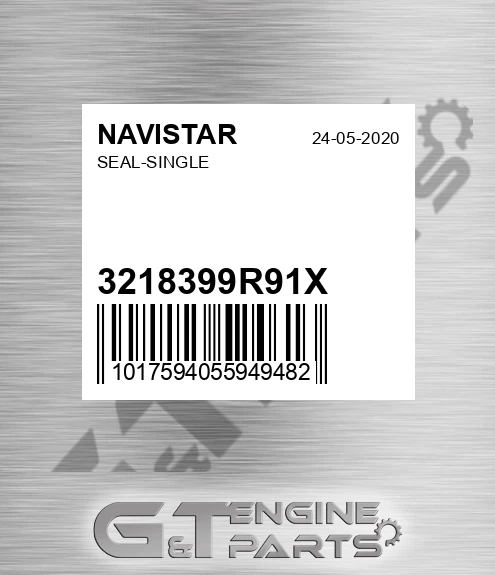3218399R91X Seal-single