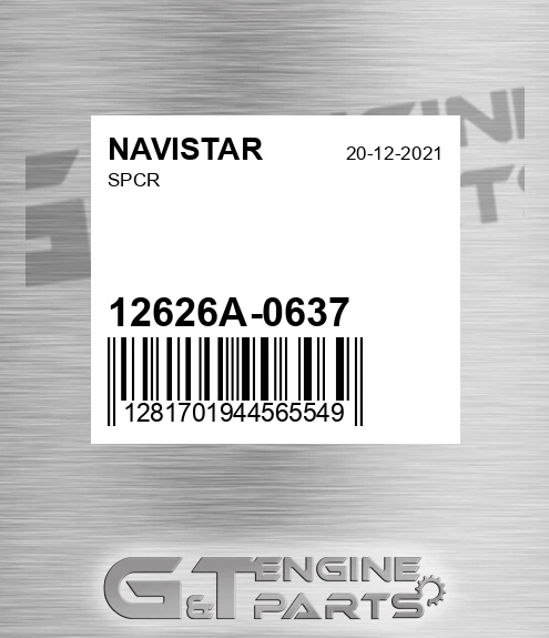 12626A-0637 Spcr for NAVISTAR