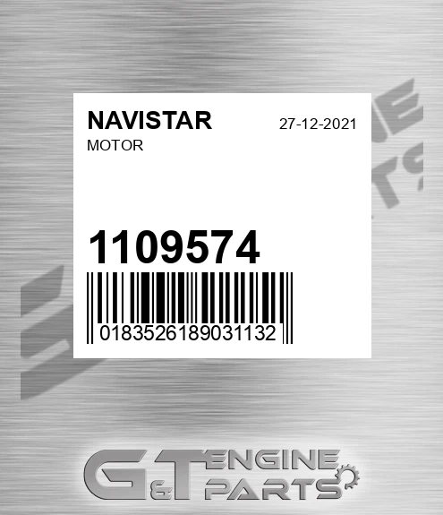 1109574 Motor for NAVISTAR
