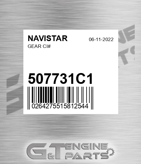 507731C1 Gear Ci#