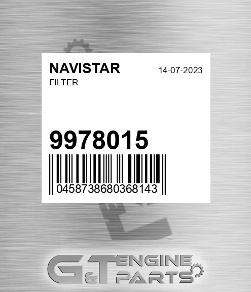 9978015 Filter