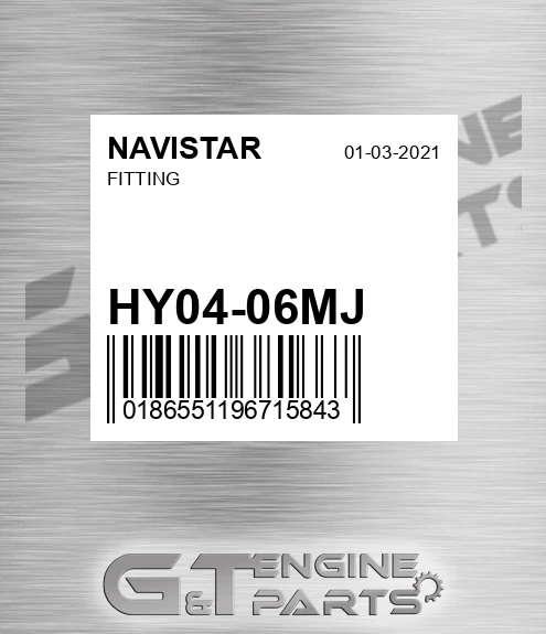 HY04-06MJ Fitting