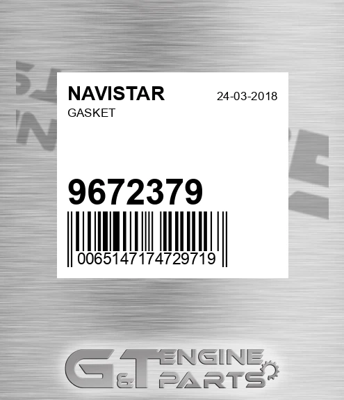 9672379 Gasket