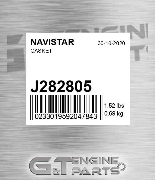 J282805 Gasket