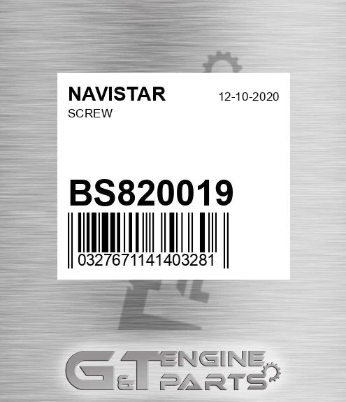 BS820019 Screw