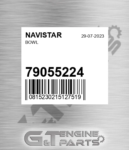 79055224 NAVISTAR Bowl