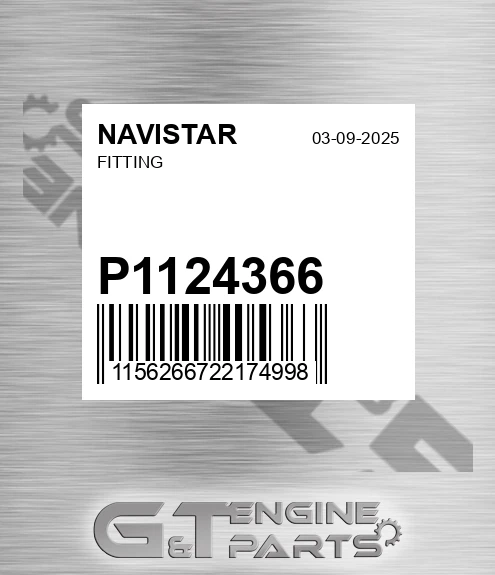 P11243-6-6 Fitting