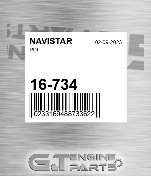 16-734 Pin for NAVISTAR