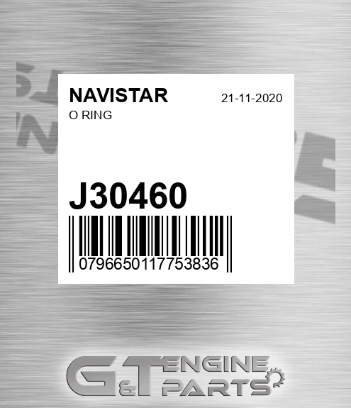 J30460 O Ring