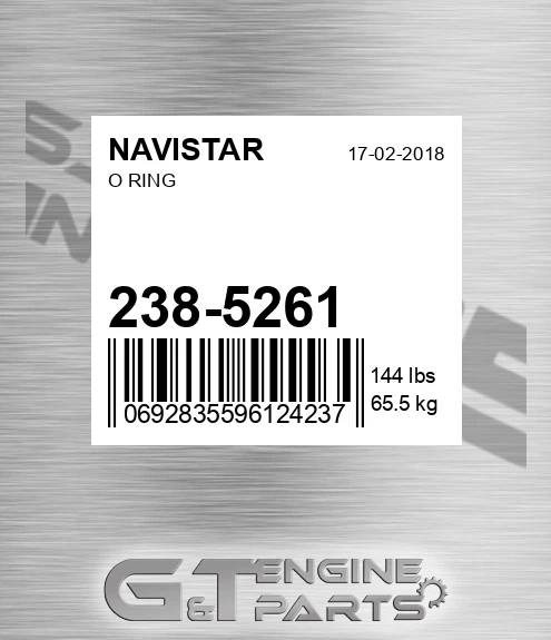 238-5261 O Ring