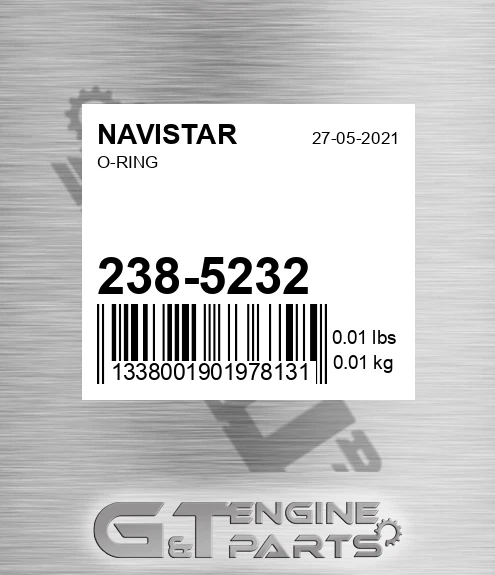 238-5232 O-ring