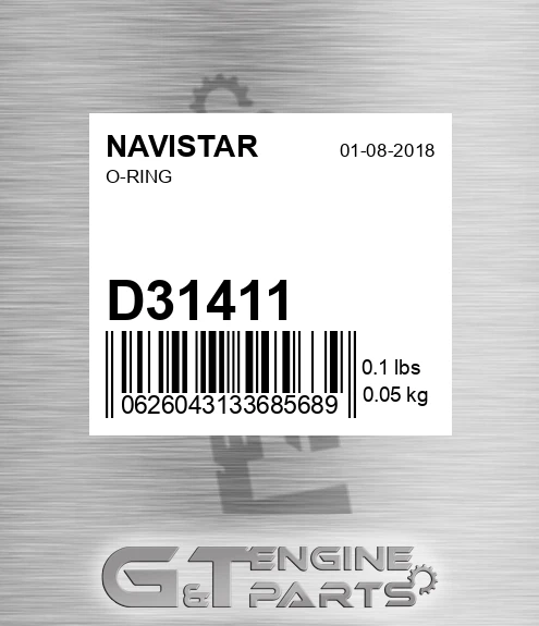 D31411 O-ring