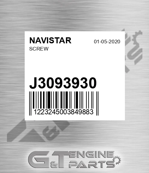 J3093930 Screw