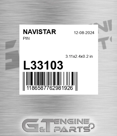 L33103 Pin