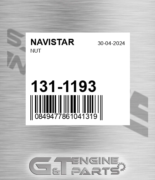 131-1193 Nut for NAVISTAR