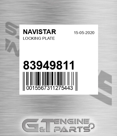 83949811 Locking Plate