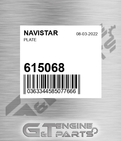 615068 Plate