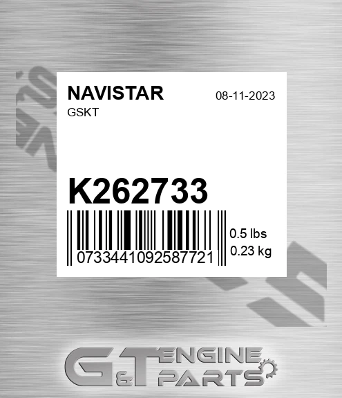 K262733 Gskt
