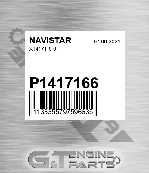 P-14171-6-6 X14171-6-6