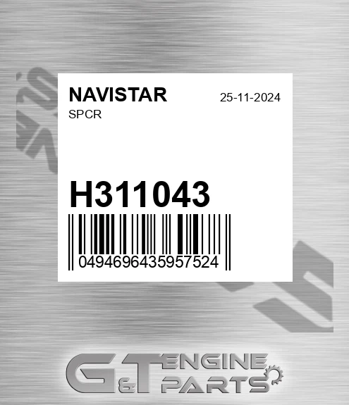 H311043 Spcr