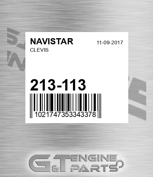 213-113 Clevis