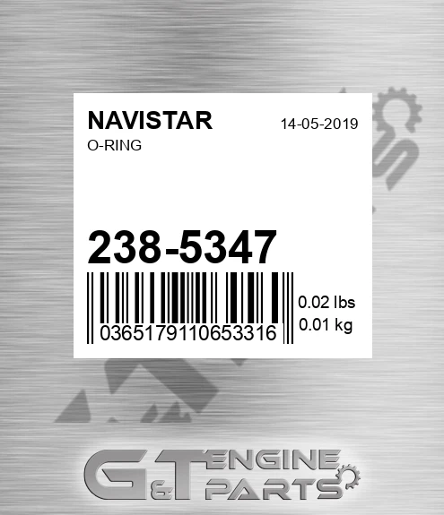 238-5347 O-ring