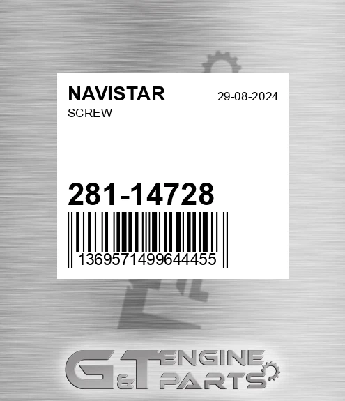 281-14728 Screw