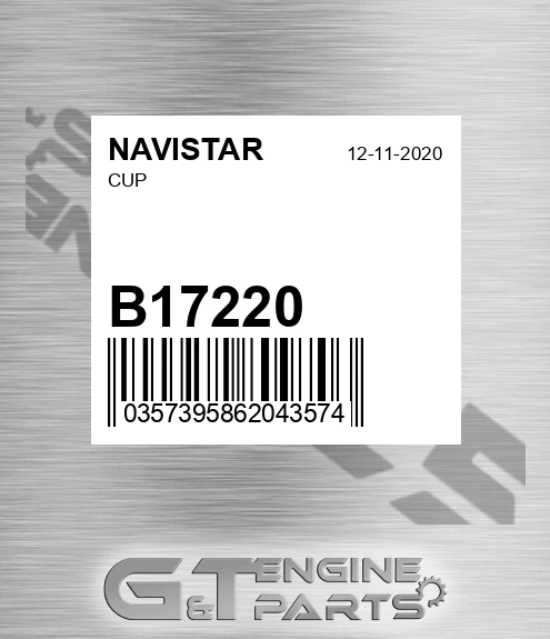 B17220 Cup