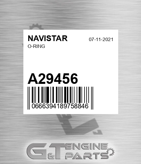 A29456 O-ring