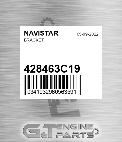 428463C19 Bracket