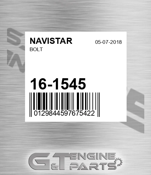16-1545 Bolt