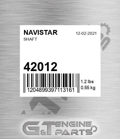 42012 Shaft