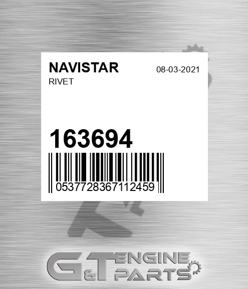 163694 Rivet