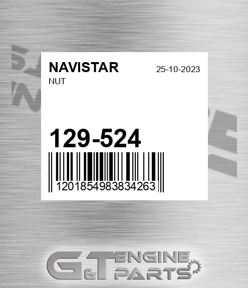 129-524 NAVISTAR Nut