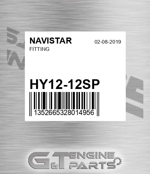 HY12-12SP Fitting