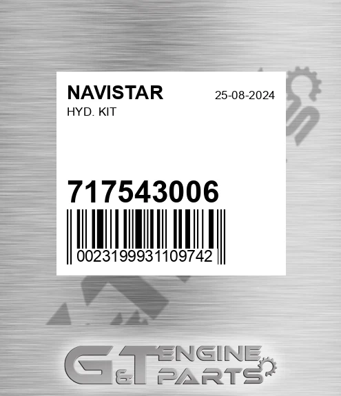 717543006 Hyd. Kit