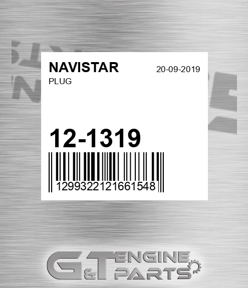 12-1319 Plug for NAVISTAR