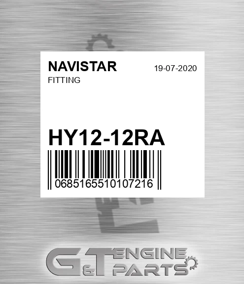 HY12-12RA Fitting