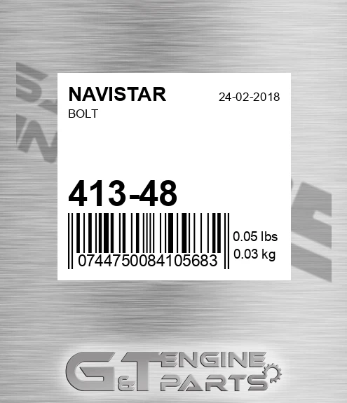 413-48 Bolt