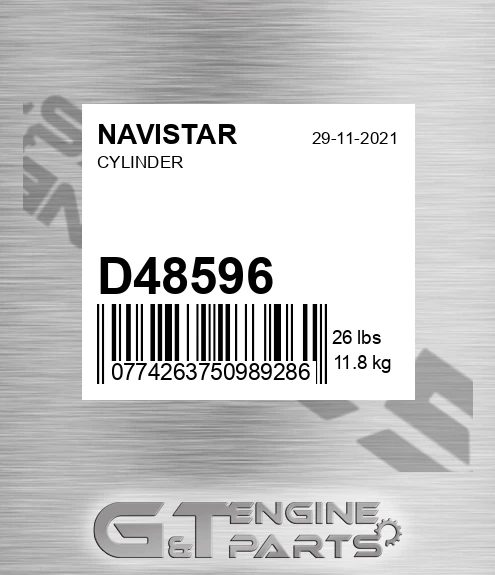 D48596 Cylinder