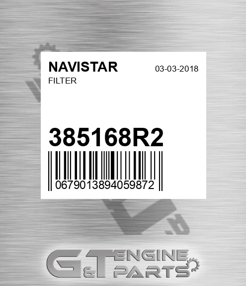 385168R2 Filter