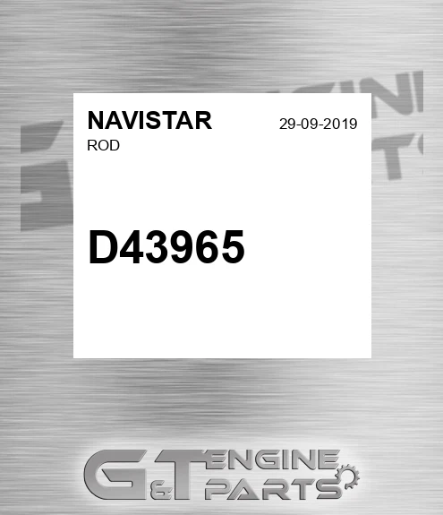D43965 NAVISTAR Rod
