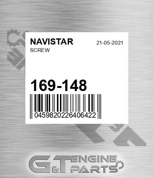 169-148 Screw for NAVISTAR