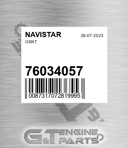 76034057 Gskt