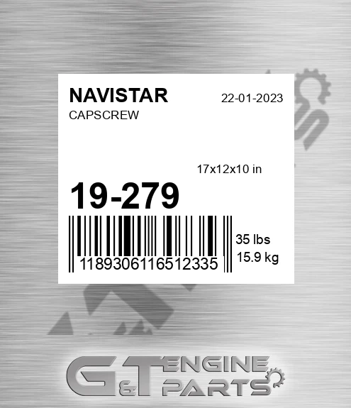 19-279 Capscrew