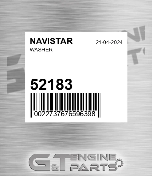 52183 Washer